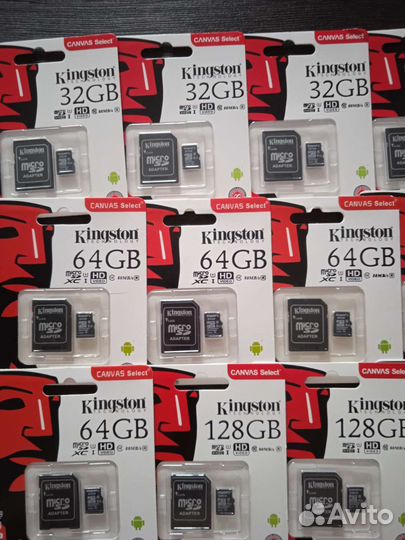 Карта памяти MicroSD 32gb,64gb,128gb