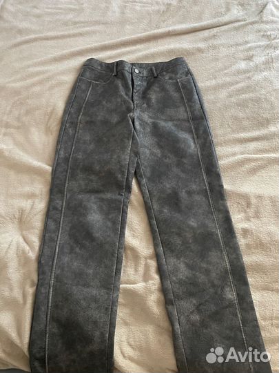 Кожаные джинсы