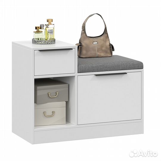 Агата Тумба для обуви комбинированная