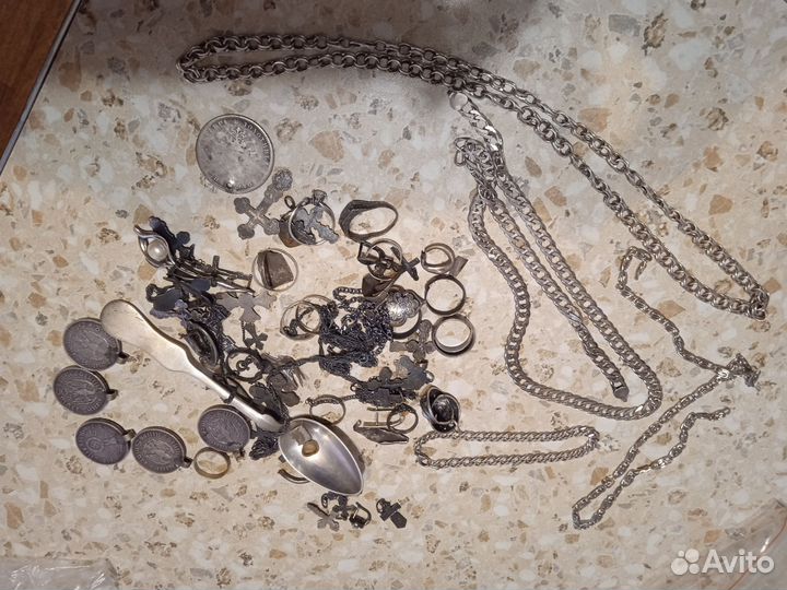 Серебро лом