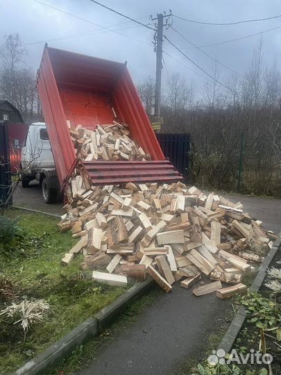 Дрова березовые колотые