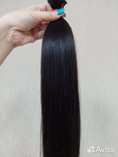 Натуральные волосы для наращивания 60см