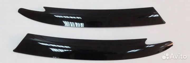 Реснички на фары Renault Logan, Sandero