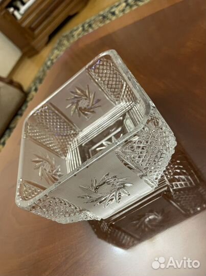 Салатник хрустальный