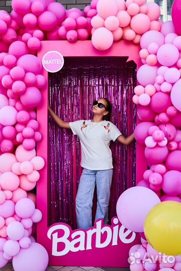 Фотозона на праздник Барби