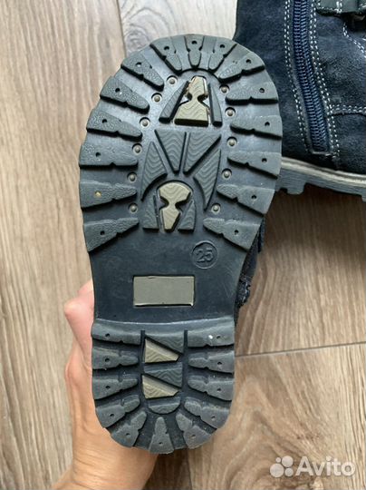 Ботинки зимние детские 25