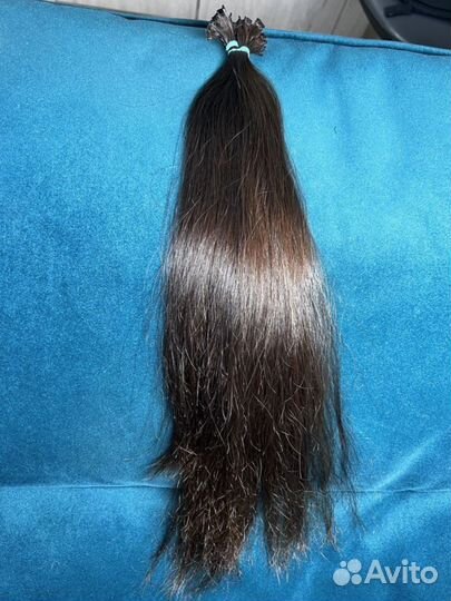 Волосы натуральные 47см тон 2