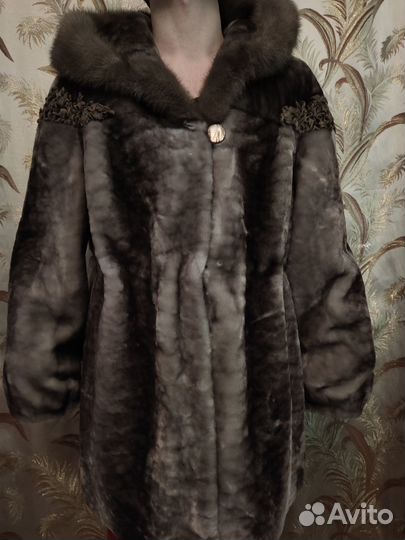 Шуба мутоновая 52 54