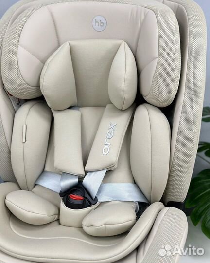 Автокресло Happy Baby orex Isofix, капюшон, поднож