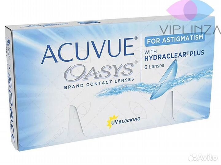 Линзы Acuvue Oasys астигматизм новые