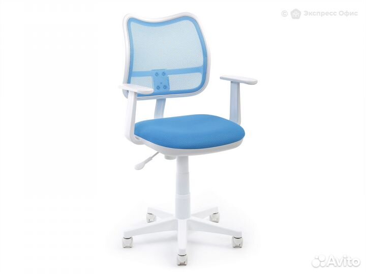 Кресло компьютерное детское Бюрократ CH-W797/LB/TW