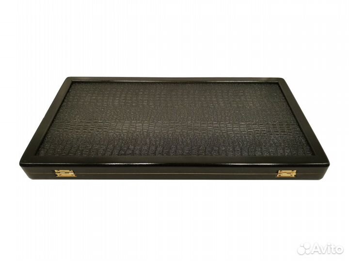 Нарды кожаные из дерева 