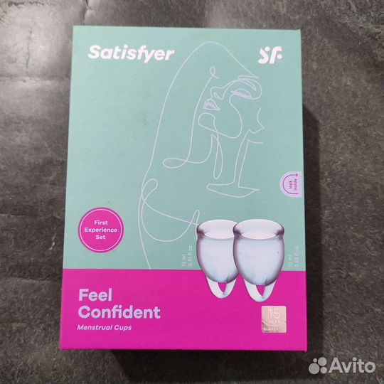 Новый набор менструальная чаша satisfyer