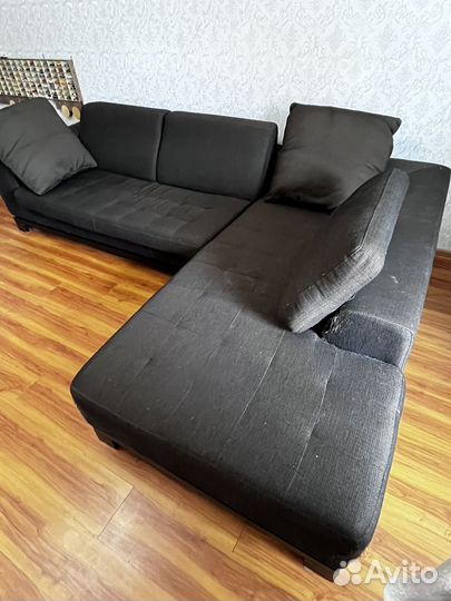 Большой угловой диван IKEA