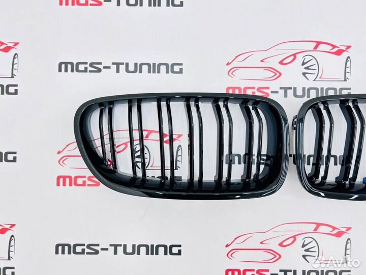 Решетка BMW 5 серии f10 в стиле М5 с триколором