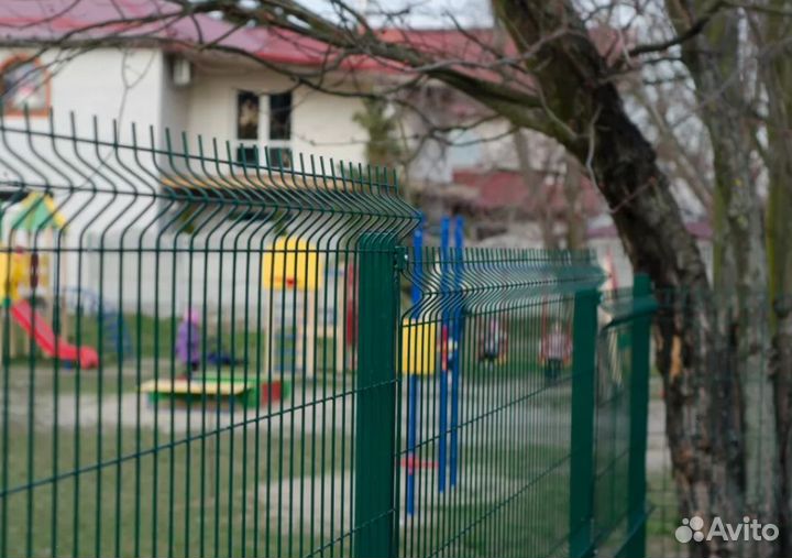 Забор металлический,ворота, калитки под ключ