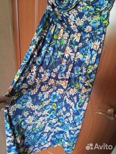 Платье-сарафан макси 50 р