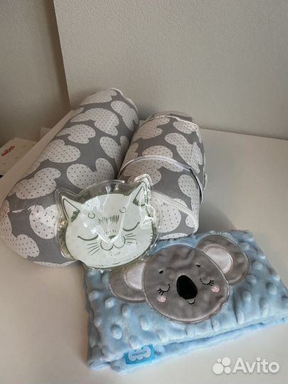 Подушка-позиционер и грелка для малыша