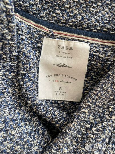 Zara пиджак, шерстяные брюки, рубашка размер 110