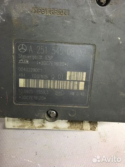 Блок ABS Mercedes-Benz Ml W164