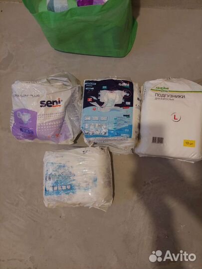 Урологические прокладки и подгузники для взрослых