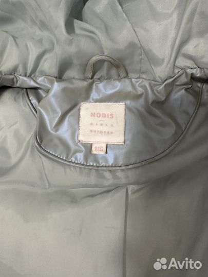 Пуховик для девочки 116