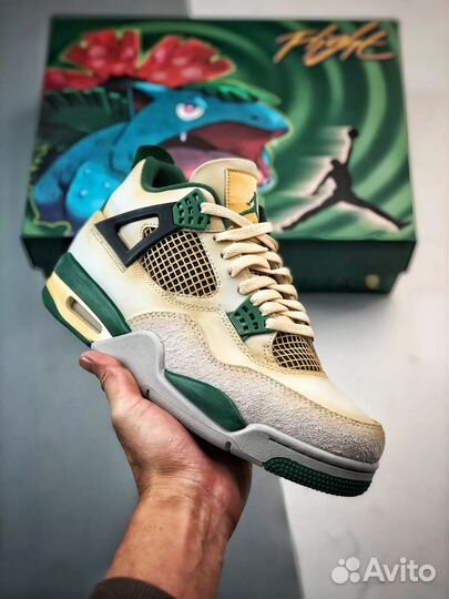 Кроссовки Air Jordan 4 Venusaur