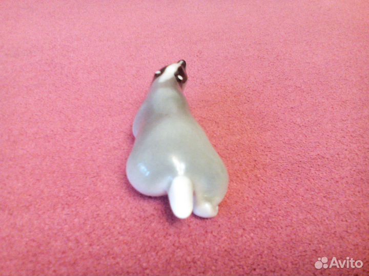 Крадущийся барсук фарфор лфз СССР