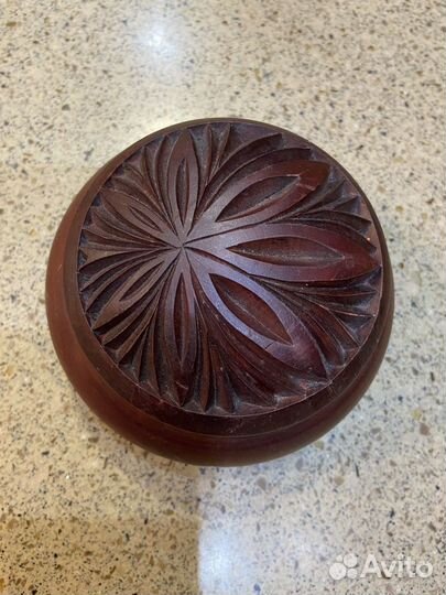 Шкатулка из натурального дерева