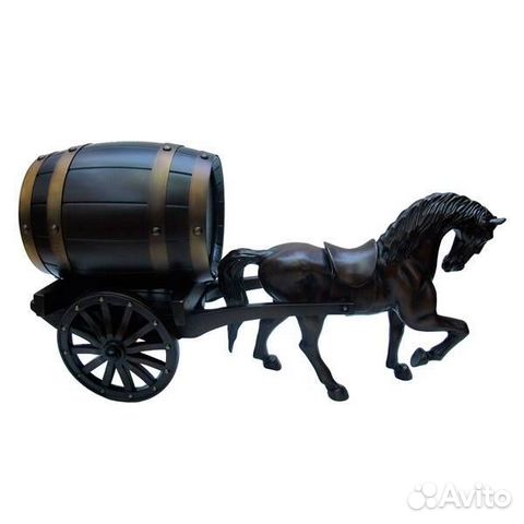 Конь Лошадка бочонок для вина коньяка подарочный