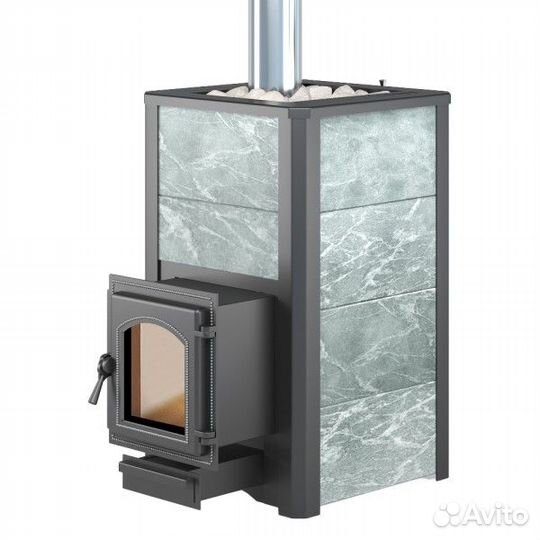Чугун печь для бани Везувий Легенда 28 270 Талькох