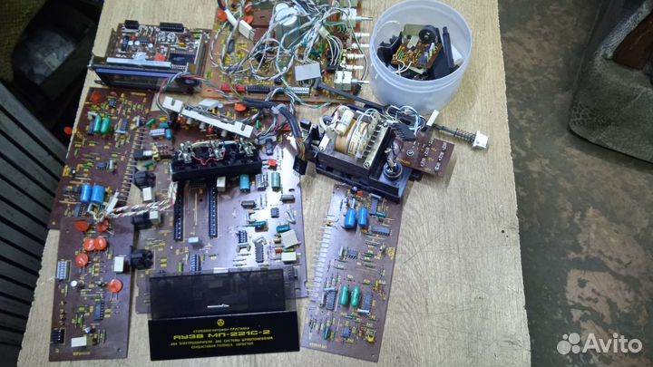 Радиотехника Дека Разбор М-201С и Яуза 221С-2