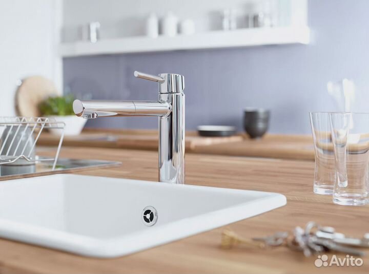 Смеситель для кухни Grohe Concetto 31129001 с выдвижным изливом хром