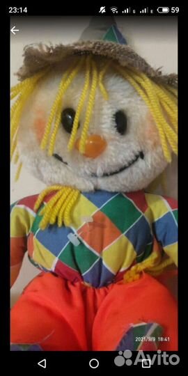 Тряпичная кукла Ретро