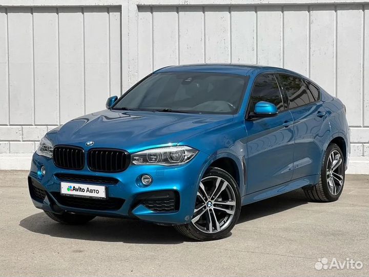 BMW X6 3.0 AT, 2018, 63 705 км