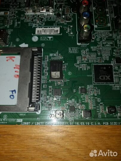 Материнская плата EAX66748005(1.0)