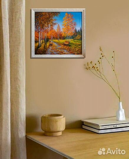 Картина на холсте акриловыми красками