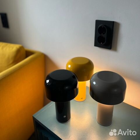 Лампа настольная грибок новая