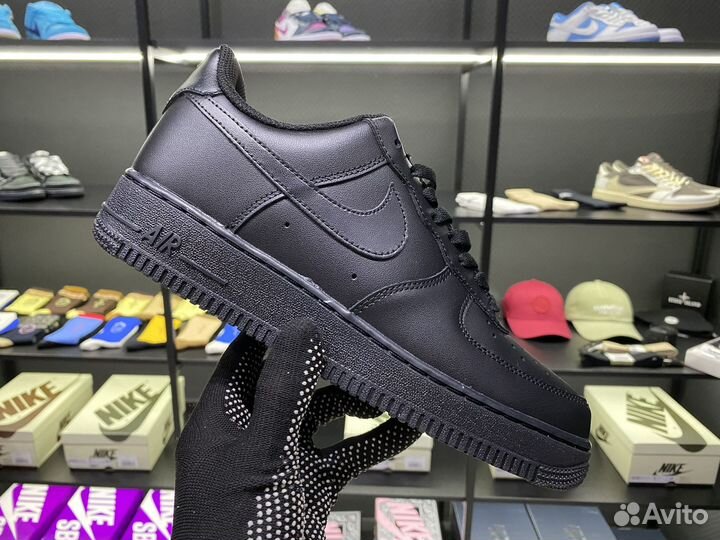 Кроссовки Nike Air Force 1 '07 Low Black