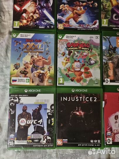Игры на Xbox one.Отличное состояние