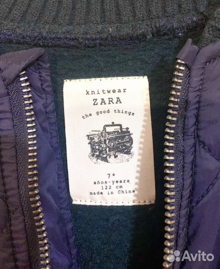 Куртка zara осенняя на мальчика 122