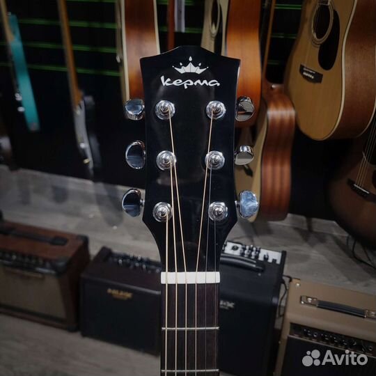 Kepma F0 GA WA акустическая гитара с кейсом новая
