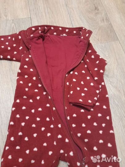 Флисовая поддева 80