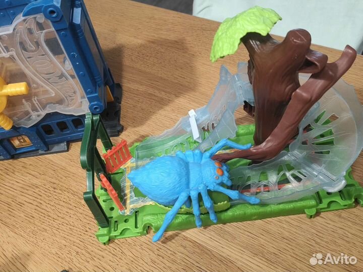 Hot wheels треки, грузовик и машинки