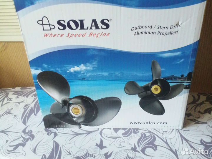 Винт для лодочных моторов solas шаг 16