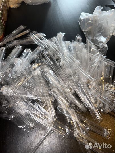 Одноразовые трубочки