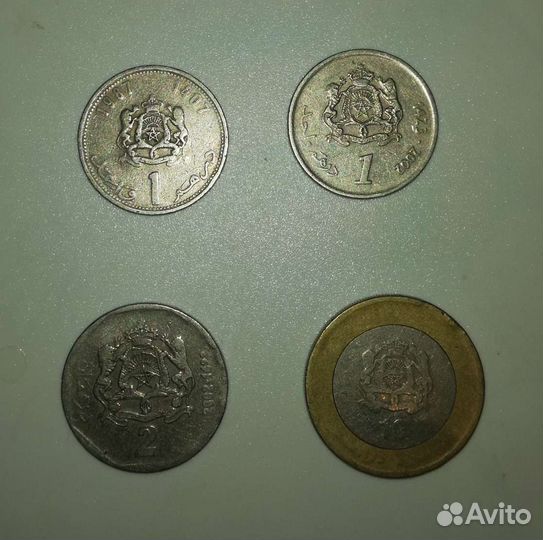 Марокко, 4 монеты