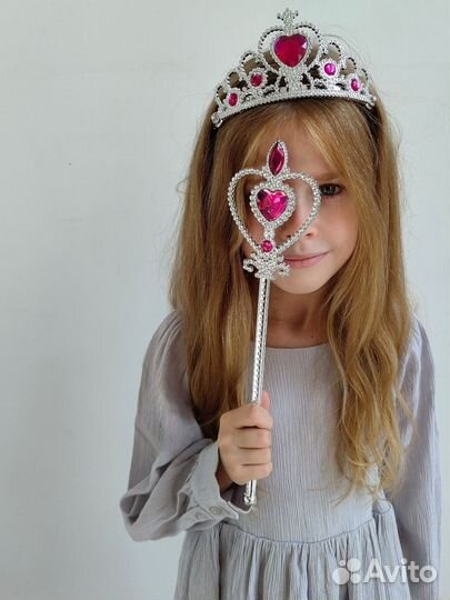 Корона с палочкой для принцессы Эльзы
