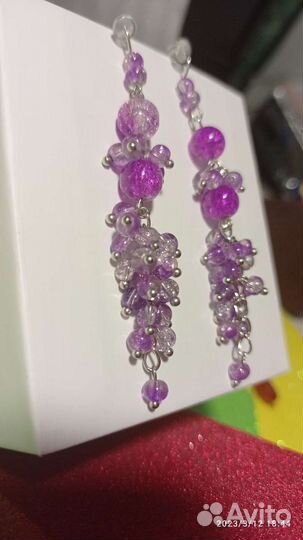 Серьги гроздочки