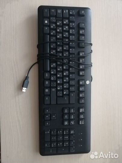 Клавиатура HP KU-1156 USB черная